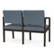 Lesro Lenox 2 Seat Tandem Seating W/ Arm, 44 in W 26 in L 31.5 in H LW2103 - alternate 2